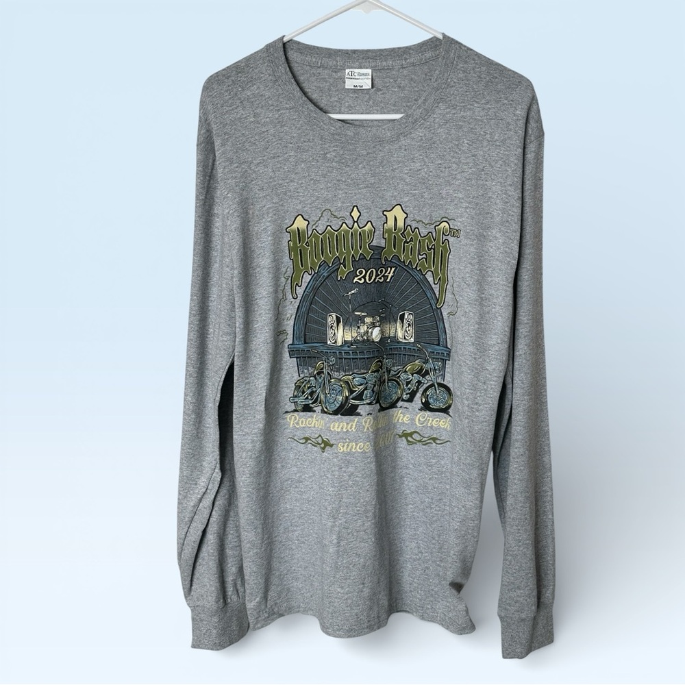 💥$6💥🏍️ ATC Long Sleeve Artwork Men's T-Shirt #388 - Picture 4 of 11
